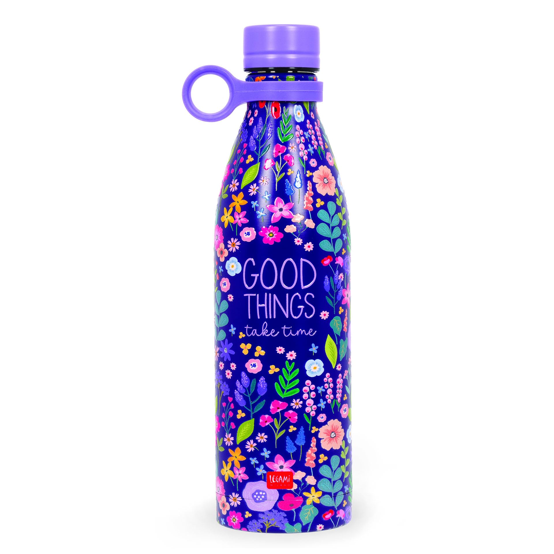 Hot & Cold - Vacuum Bottle - Flowers - 800 Ml