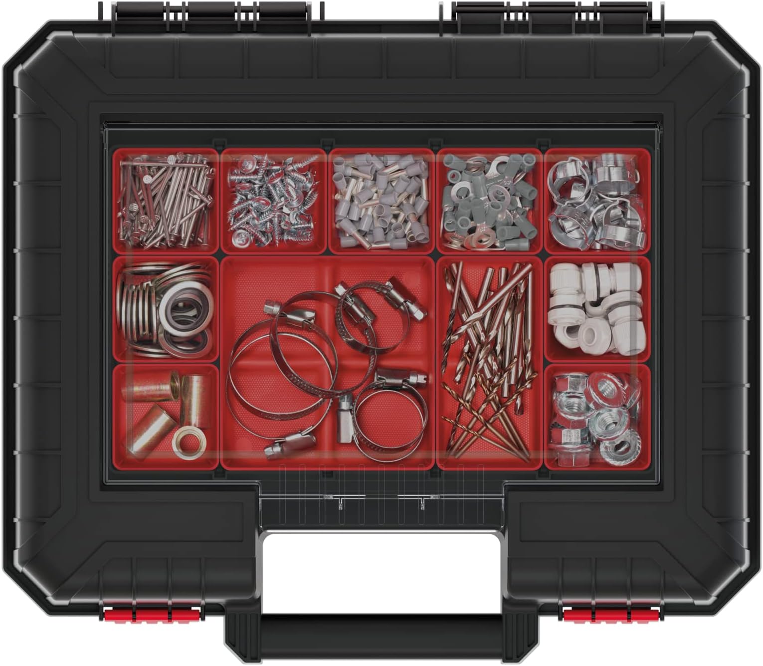 Plastic Power Tool Storage Case Empty Box Electric Drill Holder Foam