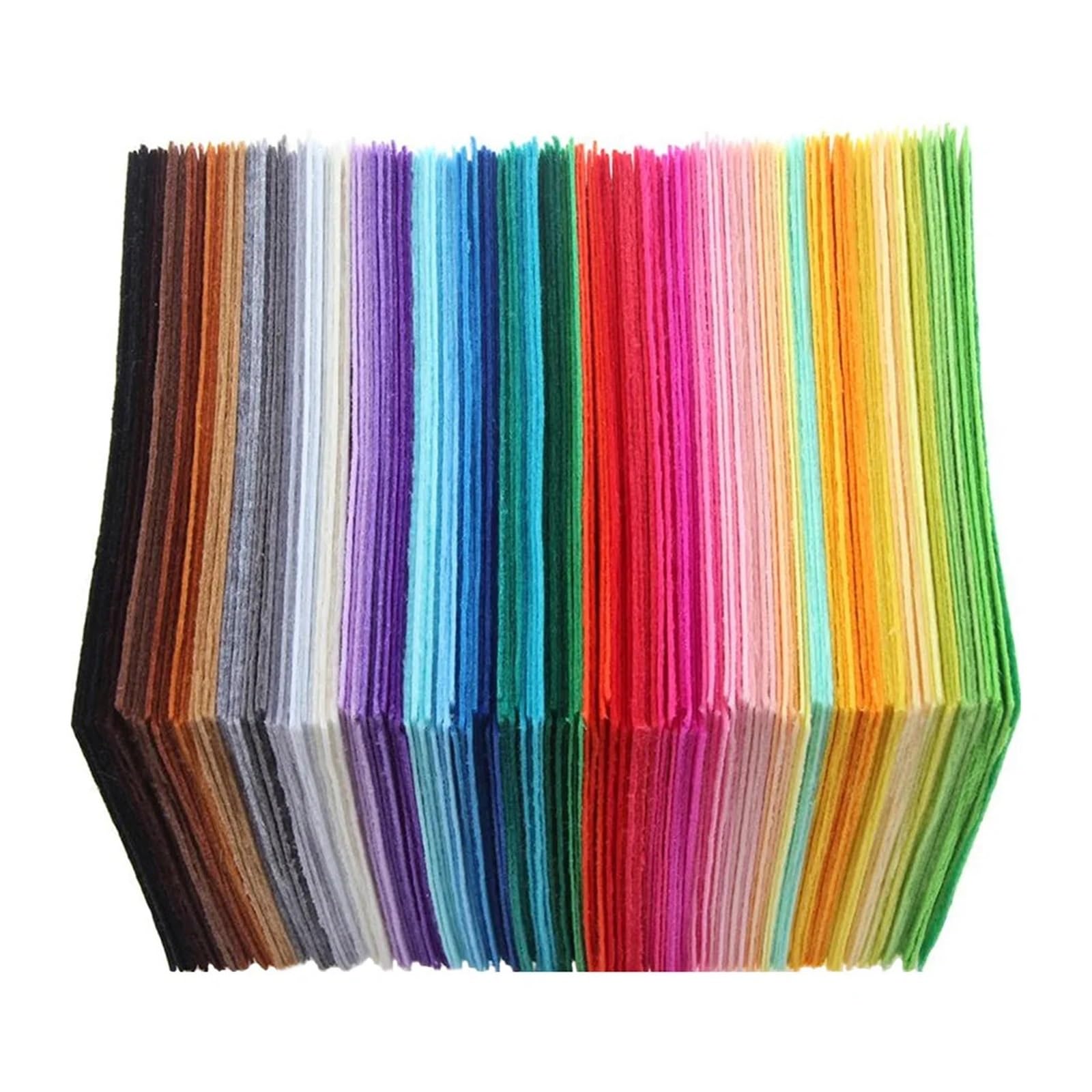 Filz 40 Stück Vliesfilzstoff, Polyestergewebe, DIY-Set for Näh- und Bastelarbeiten