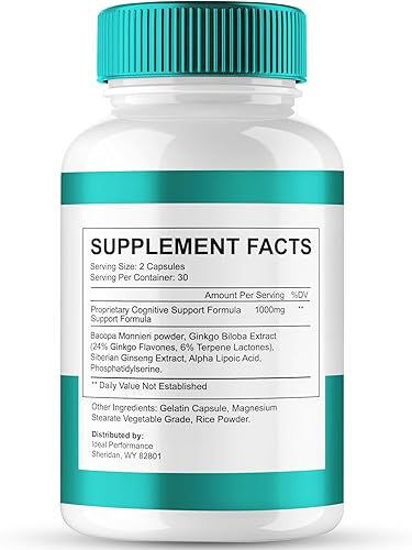 Miniatura 2 de NeuroMAX - Cápsulas cerebrales y de memoria, pastillas de suplemento cerebral NeuroMax, máxima fuerza, apoyo avanzado de píldoras nootrópicas,