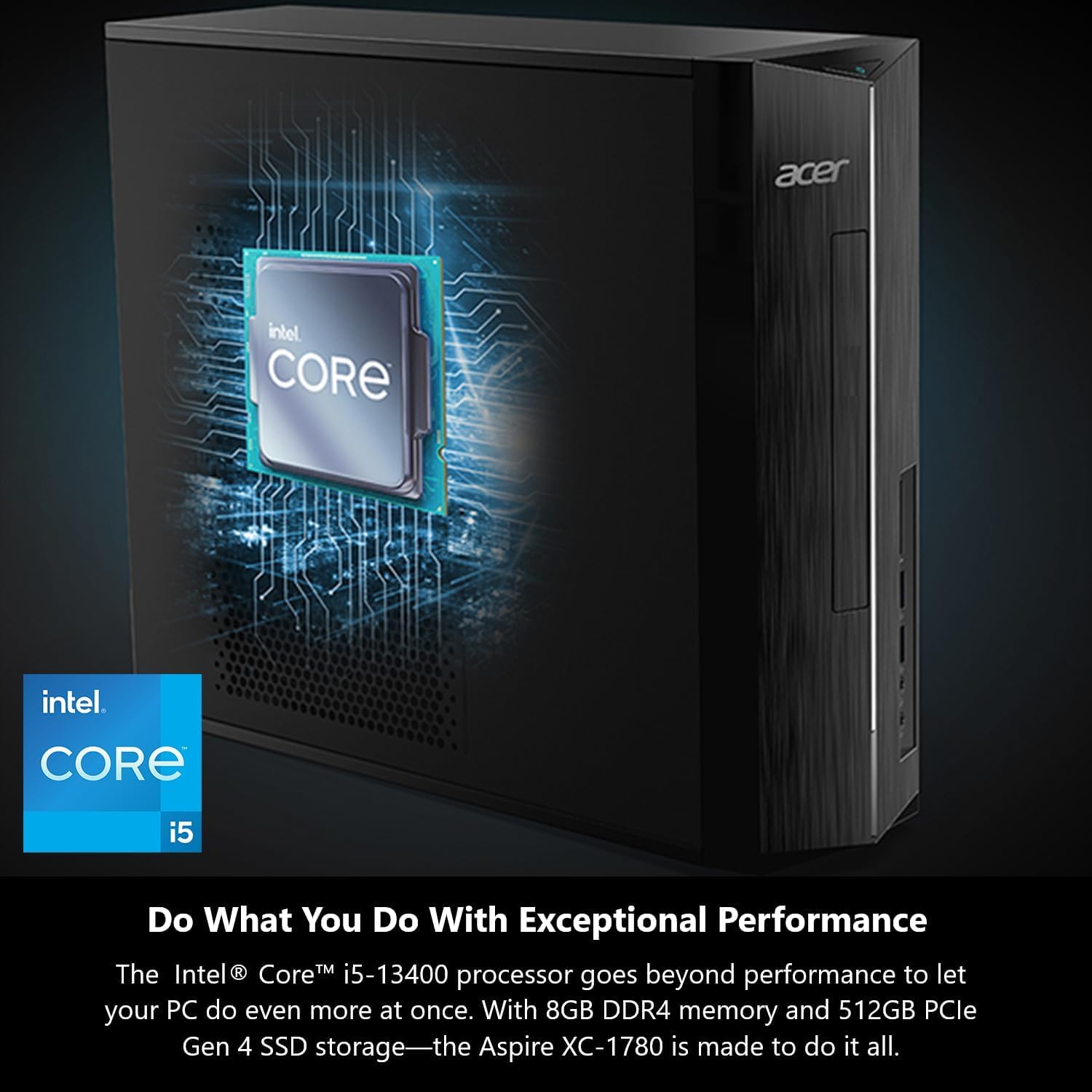Amazon.co.jp: acer 2025 Aspire SFF Desktop Intel 13th Core i5