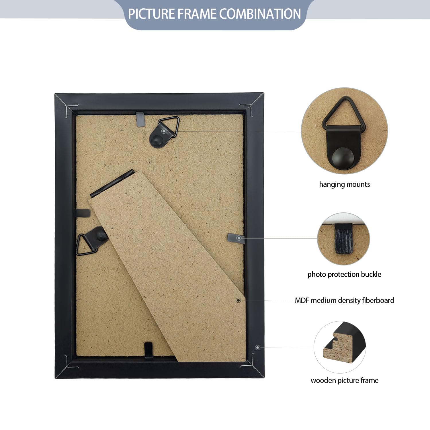Amazon.com - YOUKE OLA Set of 50 Picture Frame Bulk Photo Frames