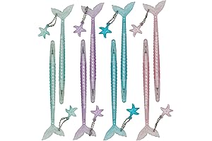 12PCS Cute Mermaid Rollerball Pens