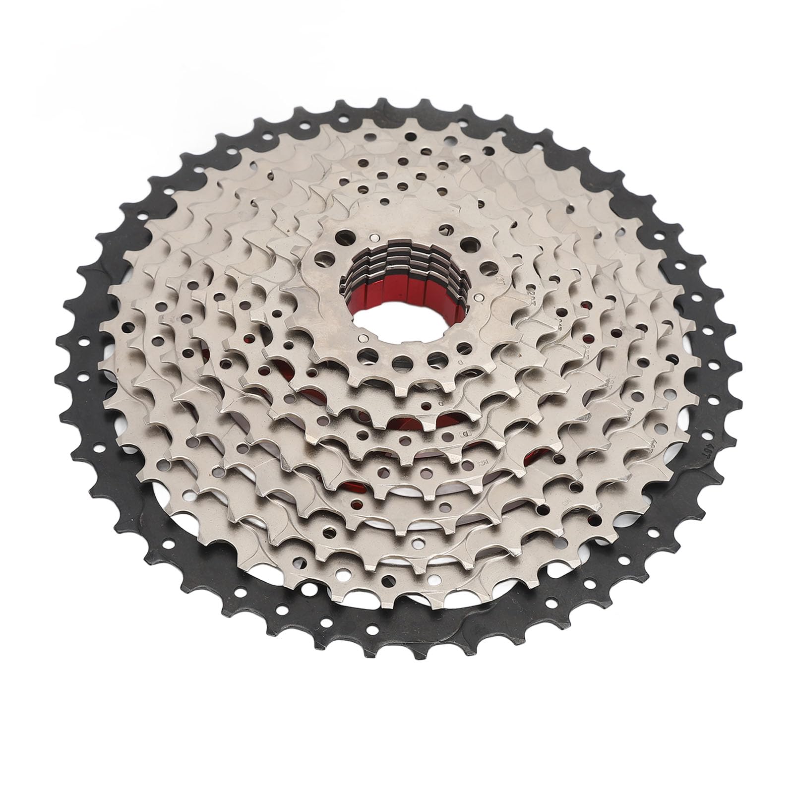 10-biegowa Kaseta Rowerowa ze Stopu Aluminium, Bezgłośna Konstrukcja do Roweru Elektrycznego 12-46T z Płynnym Obrotem