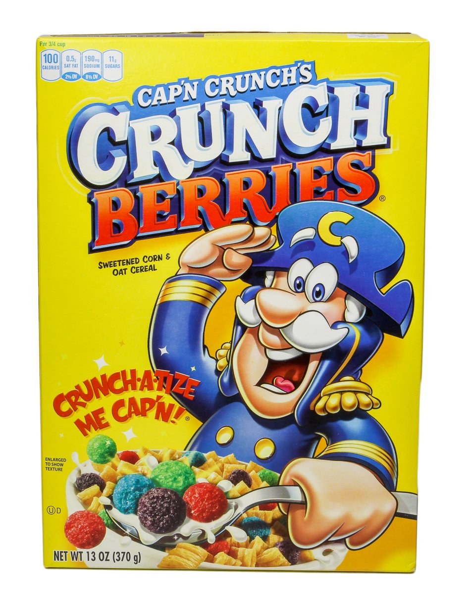 Captain Crunch Variety Flavor (3)pack Cap'n Crunch Regular Flavor (14 Oz), Cap'n Crunch's