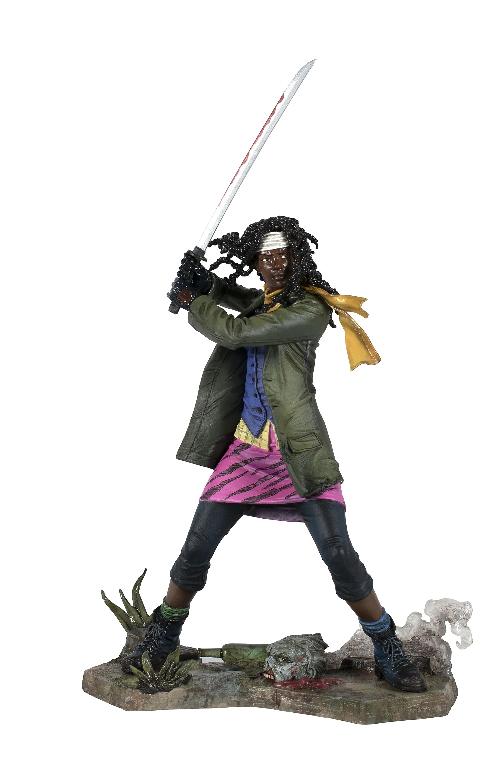 Amazon.com: The Walking Dead Gallery: Michonne PVC Statue : Toys