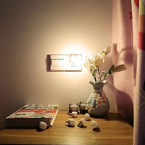 Miniatura 10 de Mini luz nocturna LED para niños, luz nocturna USB, luz suave que transmite luz, pantalla decorativa de escritorio, larga vida útil, lámpara de