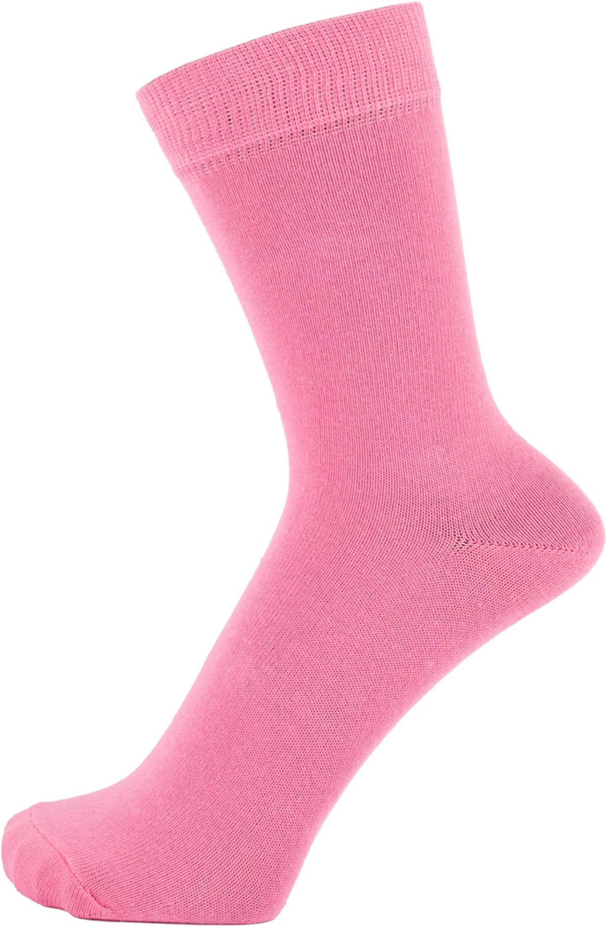 Finest Combed Cotton Dress Socks in Plain Colours for Men, Women