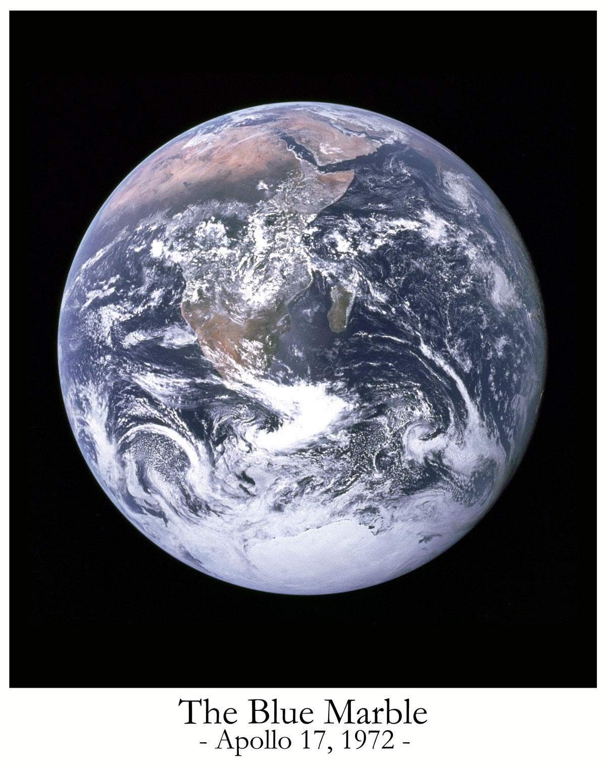 Earth The Big Blue Marble Photo Bedroom Decor Blue Marble | Desertcart  Seychelles, image size:1200x1527