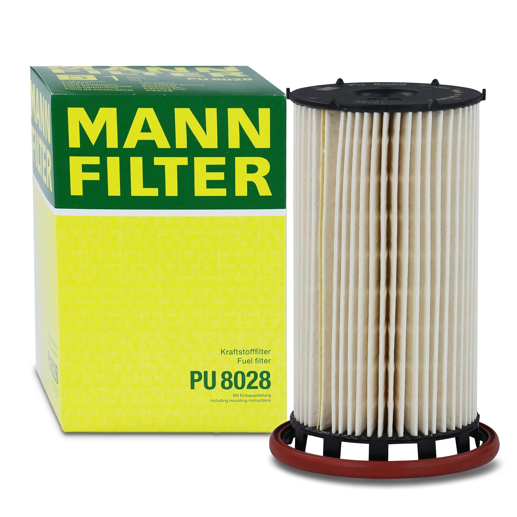 MANN-FILTER Inspektionspaket Filterset 1x Ölfilter, 1x Luftfilter, 1x Innenraumfilter (Aktivkohlefilter), 1x Kraftstofffilter, 1x Ölablassschraube, 1x Ölwechselanhänger, 1x Motoröl 5W-30 5l