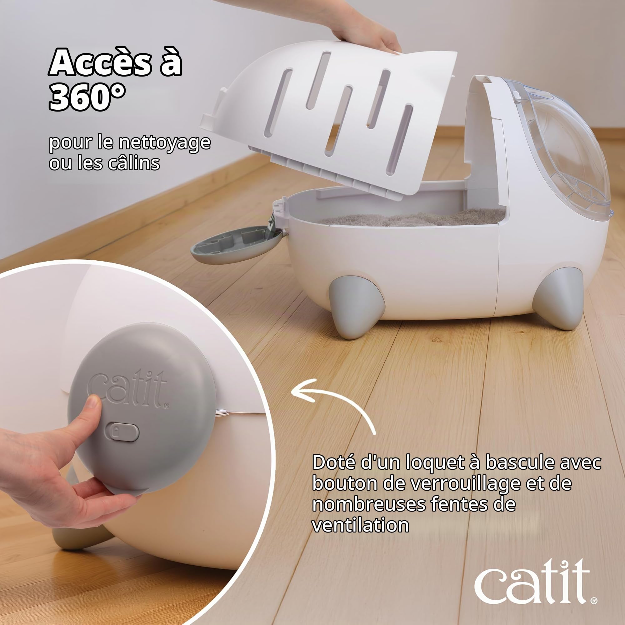 Sac de Transport et lit Catit PIXI Mio