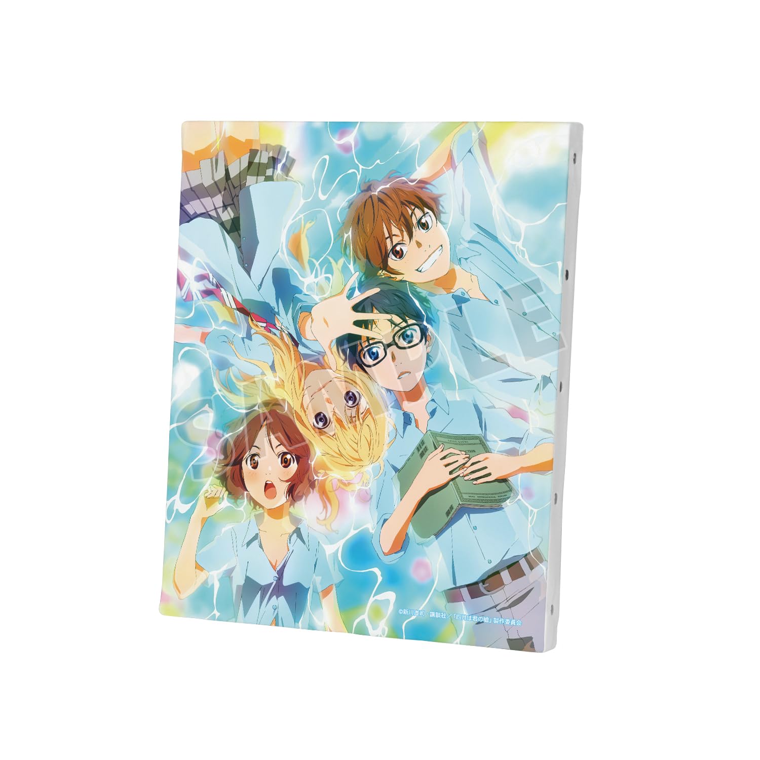 Amazon.co.jp: TVアニメ「四月は君の嘘」 キービジュアル キャンバス