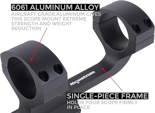 Miniatura 6 de Monstrum Soporte de alcance Picatinny en voladizo de la serie Slim Profile