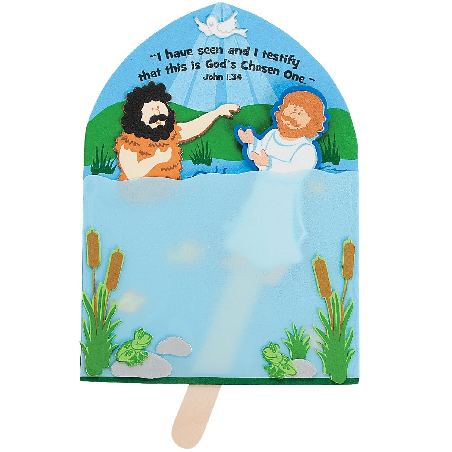 John The Baptist Baptizing Jesus Craft