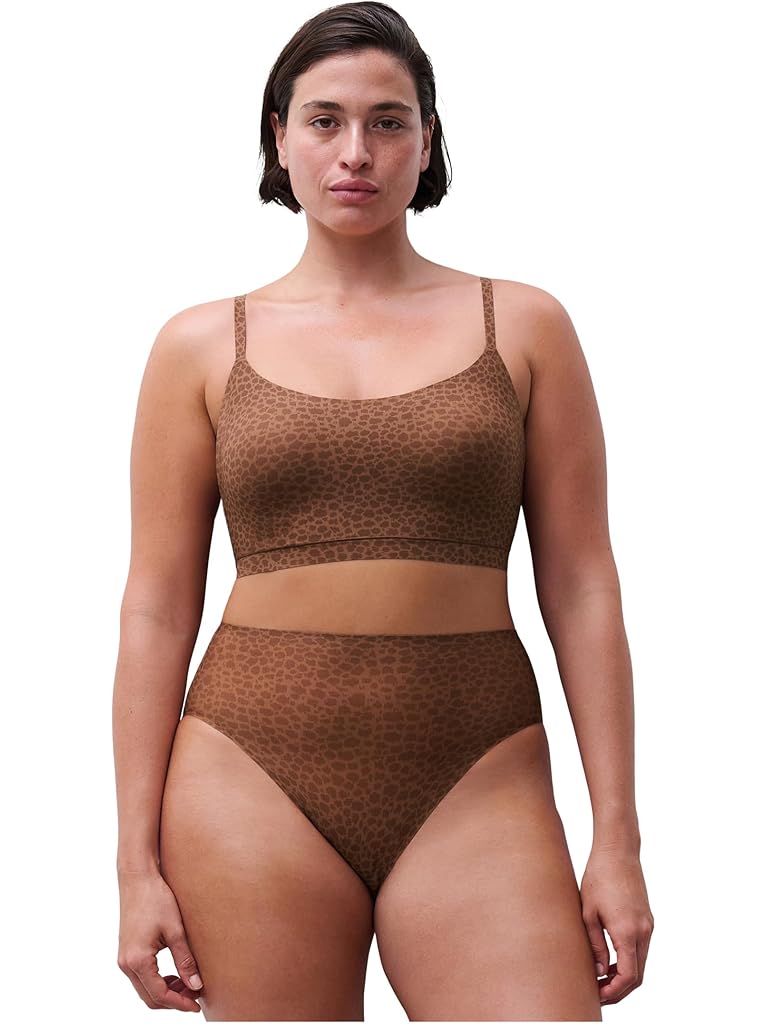 Animal Print Chantelle Soft Stretch High Cut Brief