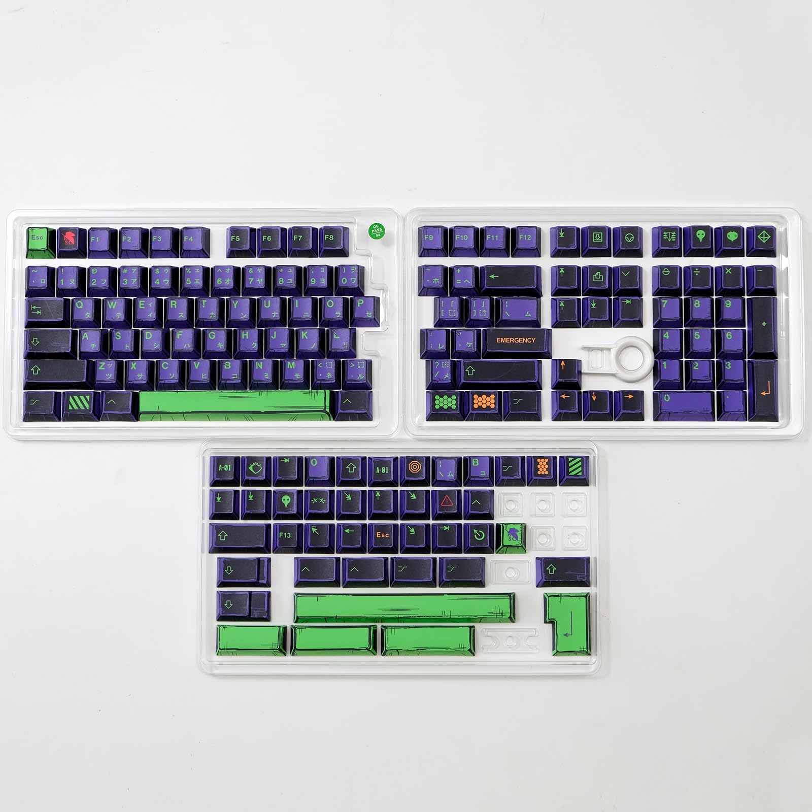 Amazon.com: ZXMICYFA 150 Keys Dye-Sublimation Cherry Profile