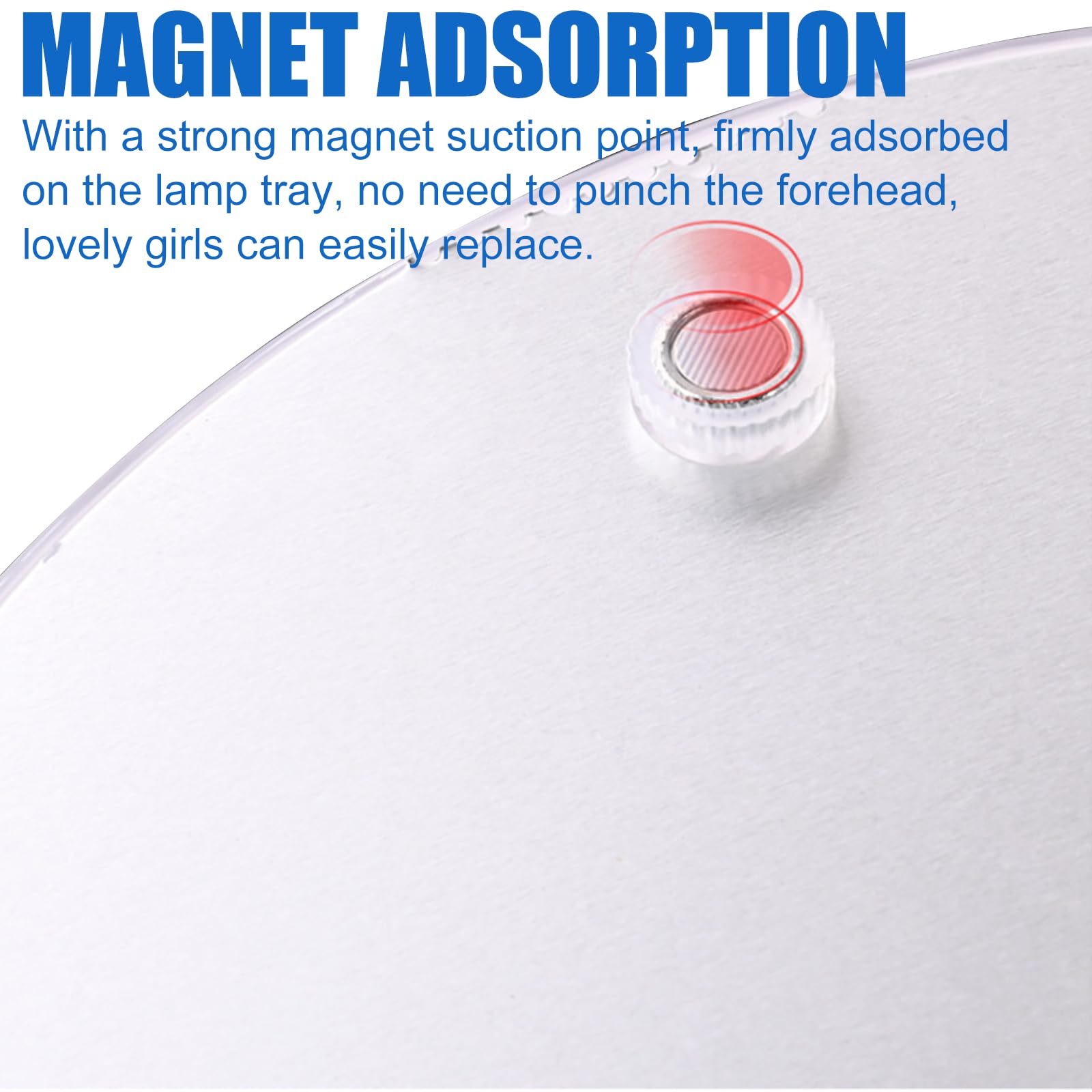 Kit di conversione LED da 36 W con modulo ad anello Lampada ad anello Ø23 cm bianca Scheda di conversione 6500K per plafoniere da 2 moduli da soffitto