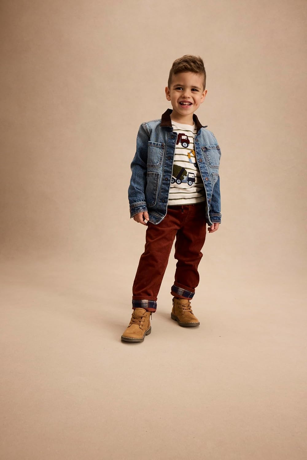 Gymboree Unisex-Child and Toddler Embroidered Graphic Long Sleeve T-Shirts - Image 3