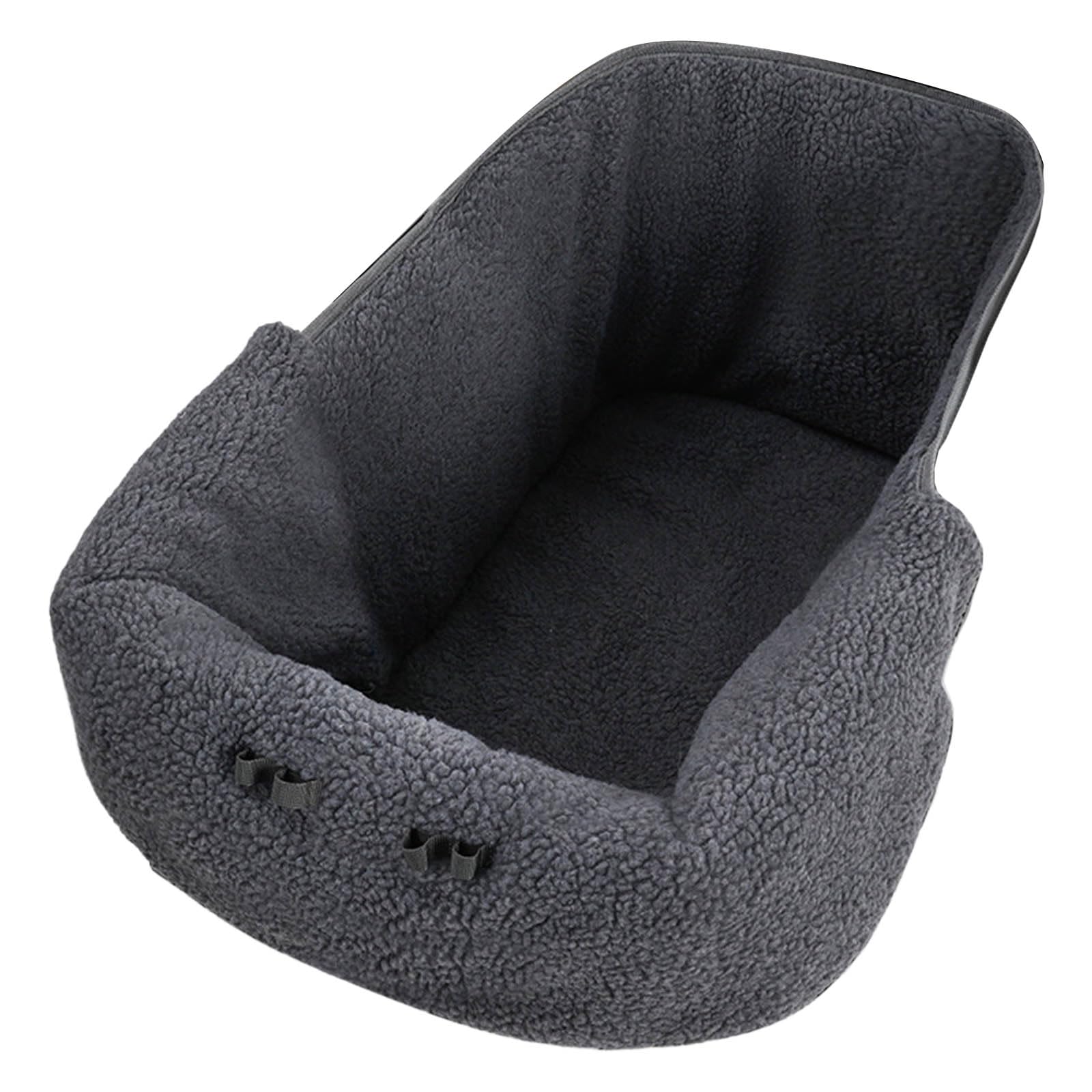 Housse de poussette pour animaux de compagnie par temps froid, intérieur en polaire, couche extérieure coupe-vent, lavable en machine, conception pour chiens et chats, utilisation en extérieur, de par