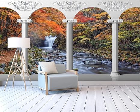 Amazon カスタマイズされたモダンな森の川の滝の背景の壁の壁紙モダンなミニマリストの壁紙の壁紙 350cmx256cm 137 8x100 8 インチ モダンな北欧の家の装飾壁画壁紙ポスター 壁紙 Amazon カスタマイズされたモダンな森の川の滝の背景の壁の壁紙モダンなミニマリストの壁紙の壁紙 350cmx256cm 137 8x100 8 インチ モダンな北欧の家の装飾壁画壁紙ポスター 壁紙
