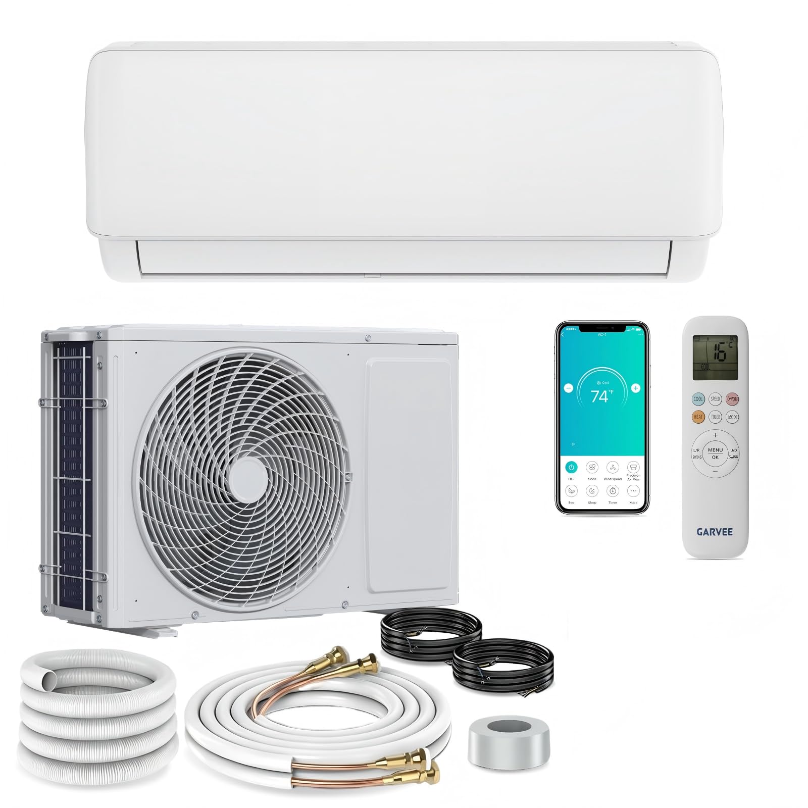 Aire acondicionado split 24.000 BTU (7,2 kW)