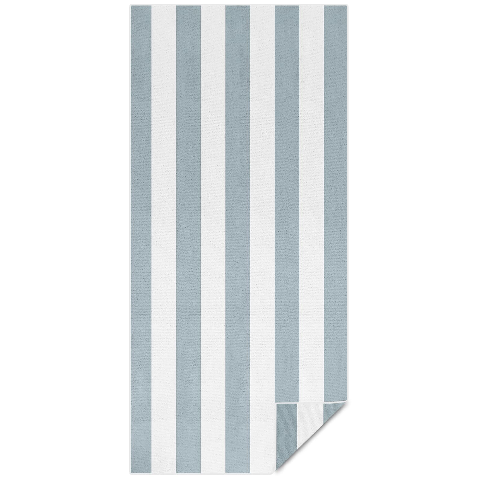 flintronic Microfiber Oversized Lightweight Beach Towel 180x80cm Extra Large Thin Sand Free Towels Travel Swim Pool Camping for Adults Women Men Beach Essentials Vacation Gift