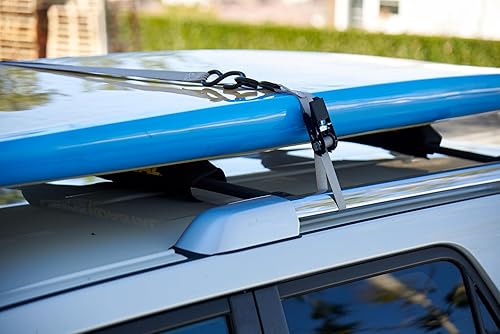 Miniatura 4 de KEEPER  1" x 13' amarre de trinquete de bucle sin fin - 400 libras. Límite de carga de trabajo y 1,200 libras. Resistencia a la rotura