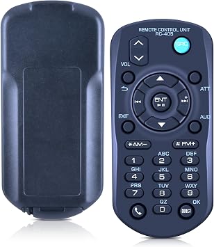 RC-405 Replace Remote Control fit for Kenwood Car CD Receiver Audio Stereo KDC-X896 KDC-452U KDC-BT852HD KDC-X496 KMR-550U DPX308U DPX-308U KDC-148 KDC-108 KDC-MP148CR KDC-152 KDC-200U KDC-202U