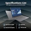 Lenovo IdeaPad Flex 5 16" 2 en 1 con pantalla táctil 2.5K IPS, Intel Core i7-1255U, 16GB RAM, 1TB SSD, teclado retroiluminado, lector de huellas, Windows 11 Pro, gris tormenta, con tarjeta USB de 32GB, gris 3
