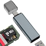 SD Card Reader USB C to OTG Micro SD Adapter for iPhone 17 16 15 Pro Max (3in1) Digital Camera Memory Stick for Ipad Converter 3.0 Tipo Android Multi Photo Tarjeta Compact Portable Cord Storage Cable