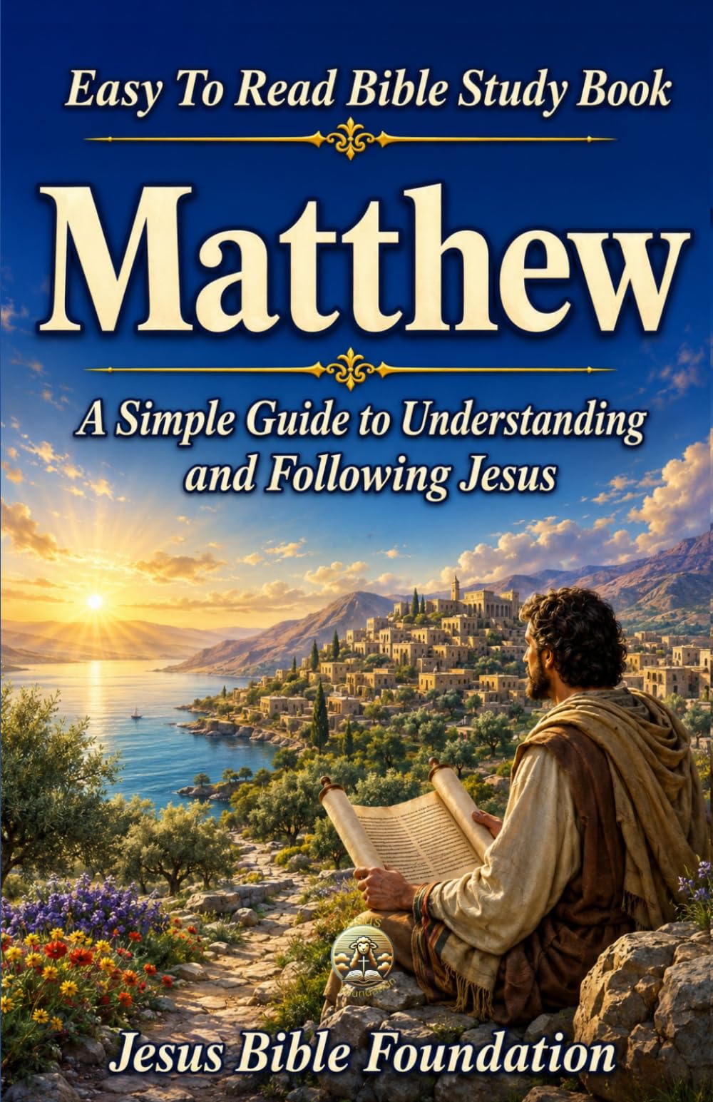 Easy to Read Bible Study Book Matthew: A Simple Guide to Understanding and Following Jesus