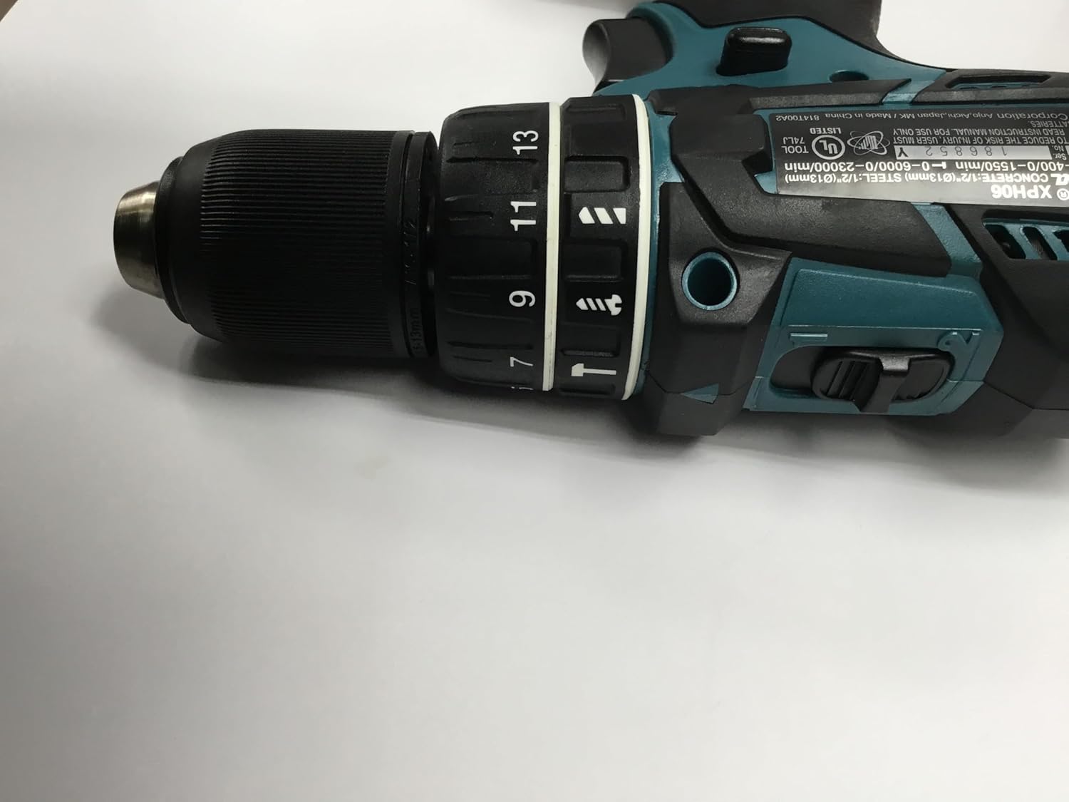 Makita XPH06Z 18V LXT® Lithium-Ion Brushless Cordless 1/2" Hammer Driver-Drill, Tool Only