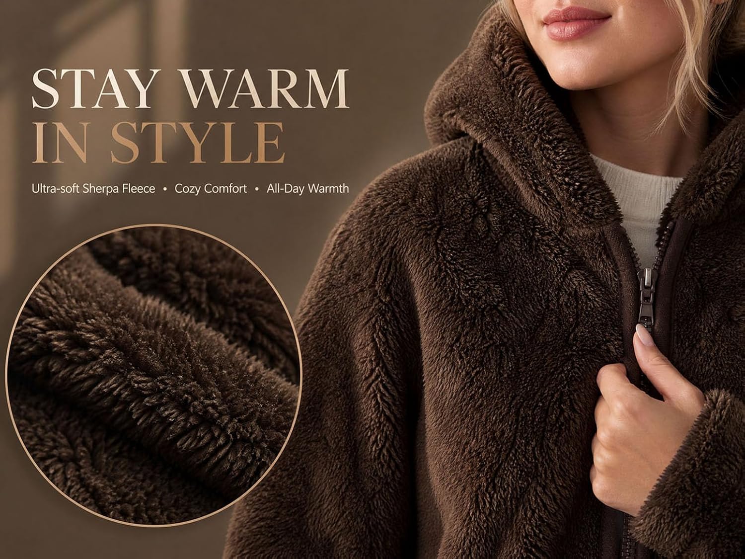 acdiac Kawaii Animal Hoodie Bunny/Bear Ear Hoodies Tops For Women Fluffy Rabbit Sweater Zip Jacket Coats