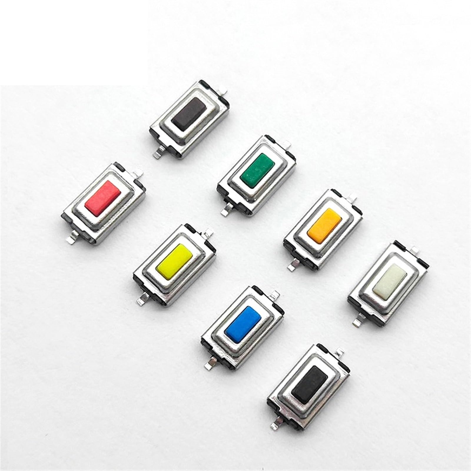 Interrupteur tactile 3x6x2.5mm jaune pour remplacer un bouton défectueux