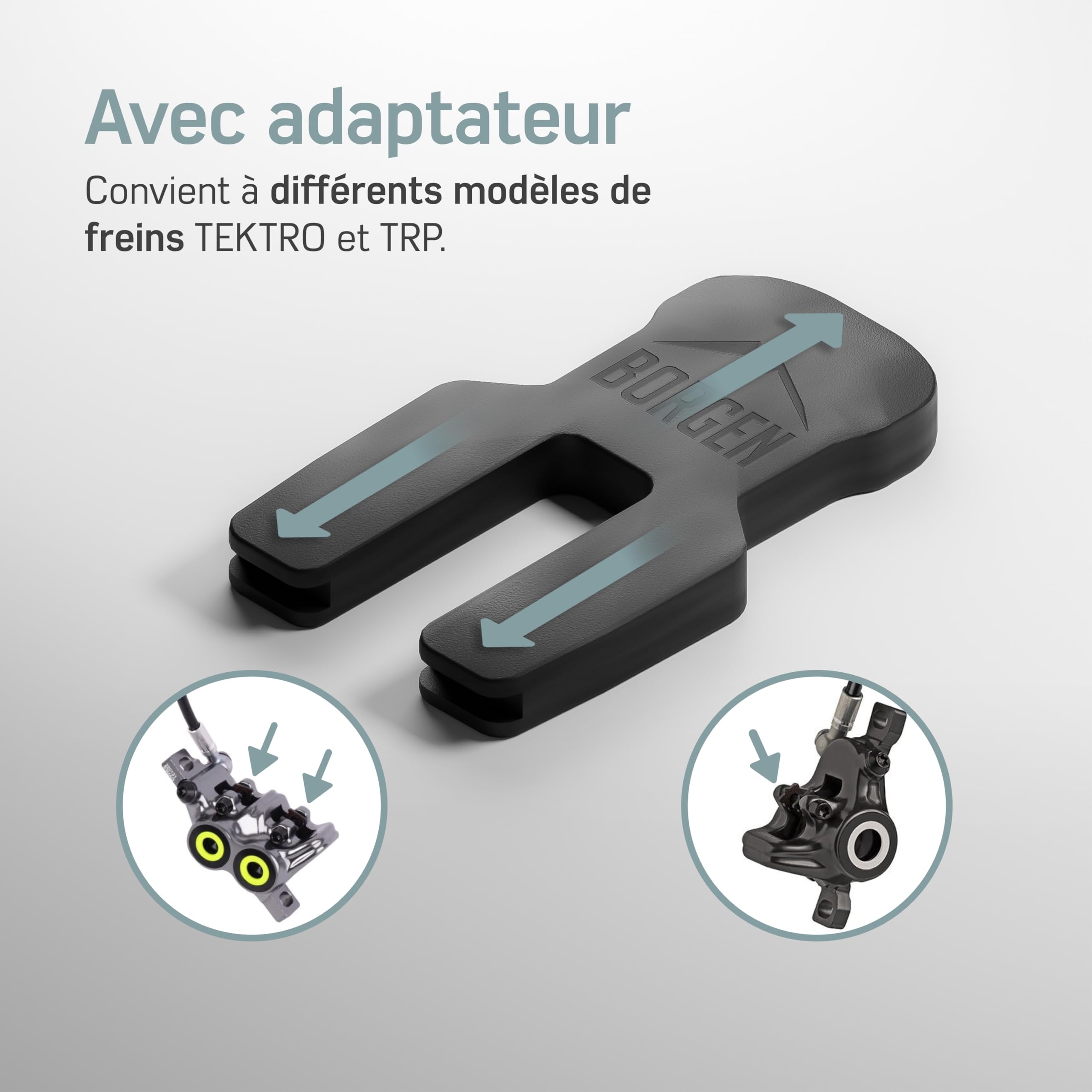 Borgen Kit de purge convient pour Magura freins à disque hydrauliques I Kit d'entretien des freins de vélo I Kit de purge avec instructions détaillées pour une purge parfaite du frein de vélo