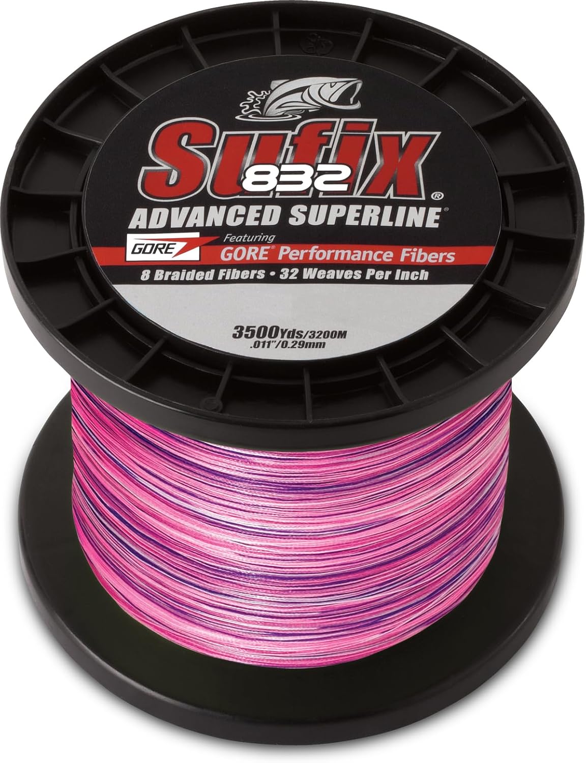 Sufix 660-406SR: 832 Braid 6 Lb Sunrise