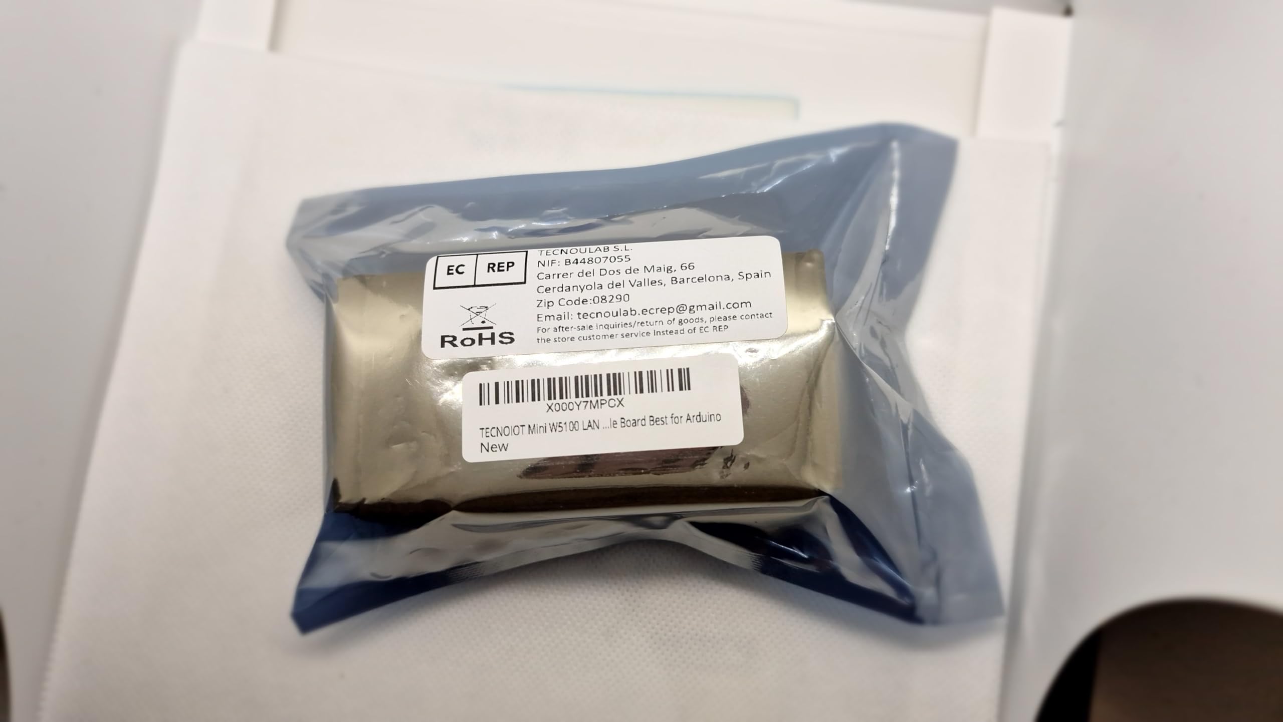 TECNOULAB 1pcs Mini W5100 LAN Ethernet Shield Network Module Board Best