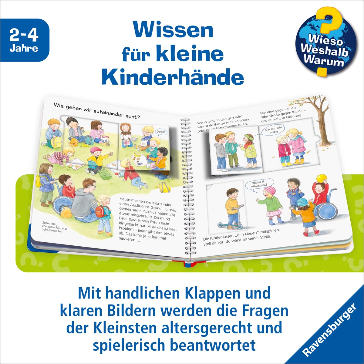 Wieso? Weshalb? Warum? junior, Band 66: Helfen, teilen, sich vertragen