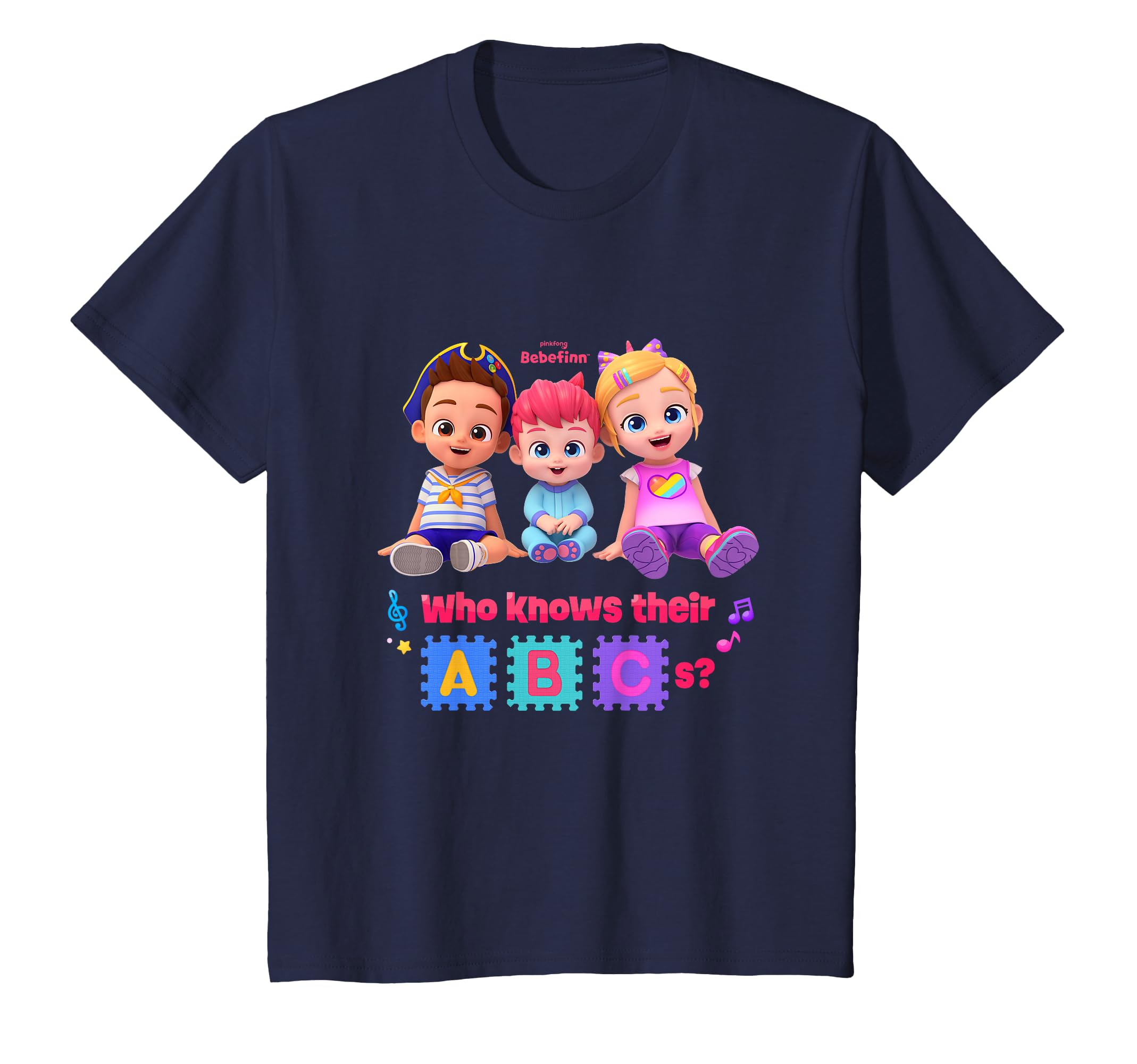 Pinkfong Bebefinn Official T-Shirt T-Shirt