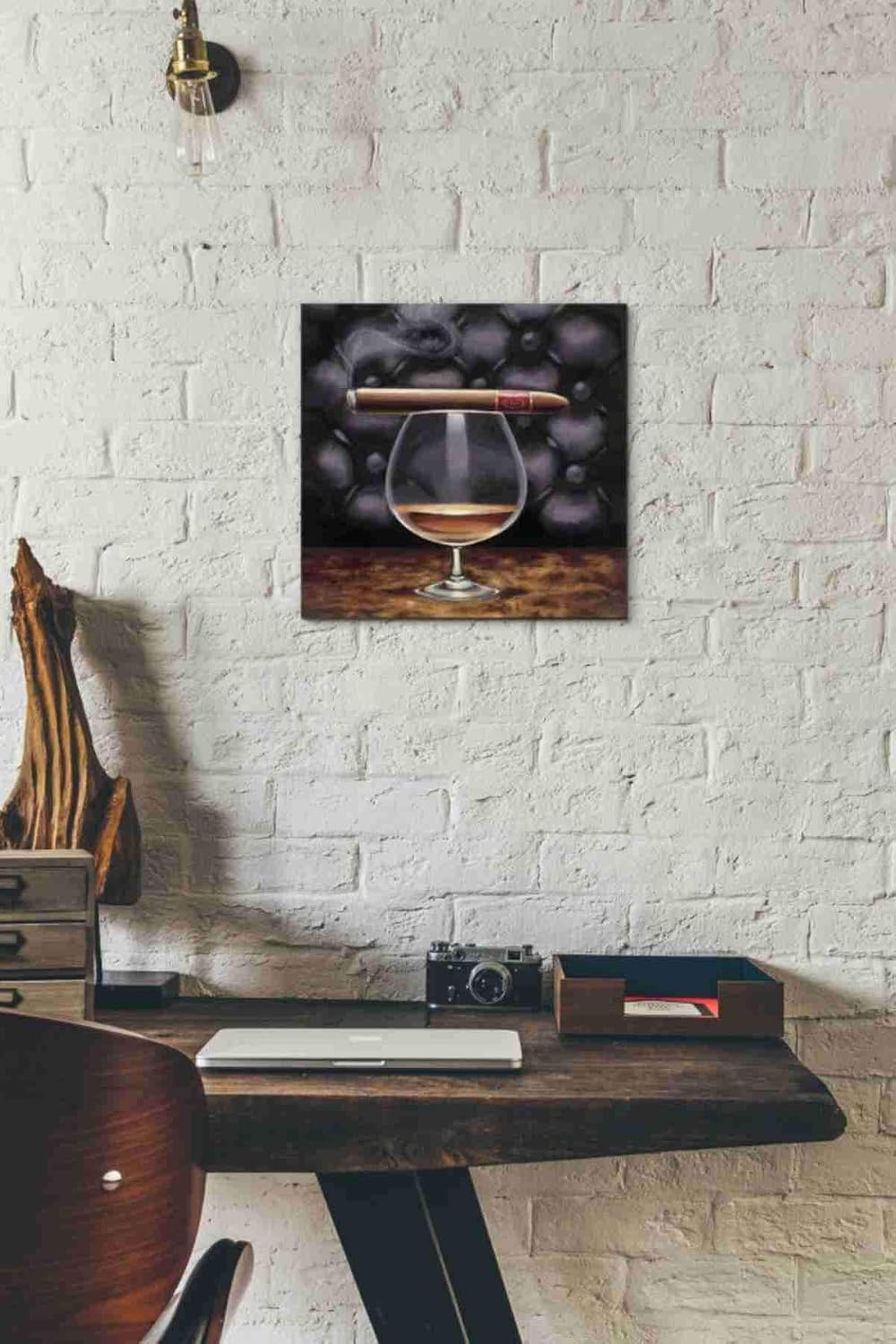 Epic Graffiti 'Gentlemen Prefer I' by Marco Fabiano, Canvas Wall Art, 12"x12"