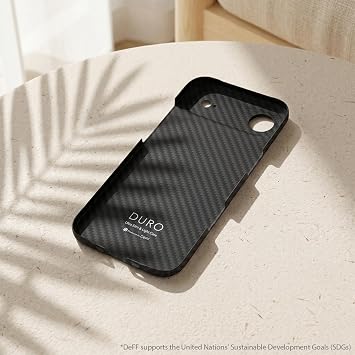 Deff Spetial Edition 6.5 inch Air Aramid Fiber Thin Shockproof Ultra Lightweight Carbon Style Case for iPhone Air