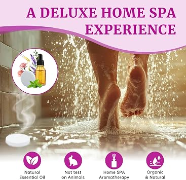 18-Pack Shower Steamers Aromatherapy, Self Care Birthday Gifts for Women Men, 6 Scented Organic Shower Bombs with Natural Essential Oils Relaxation Home SPA, Travel Essentials, Appreciation Gifts