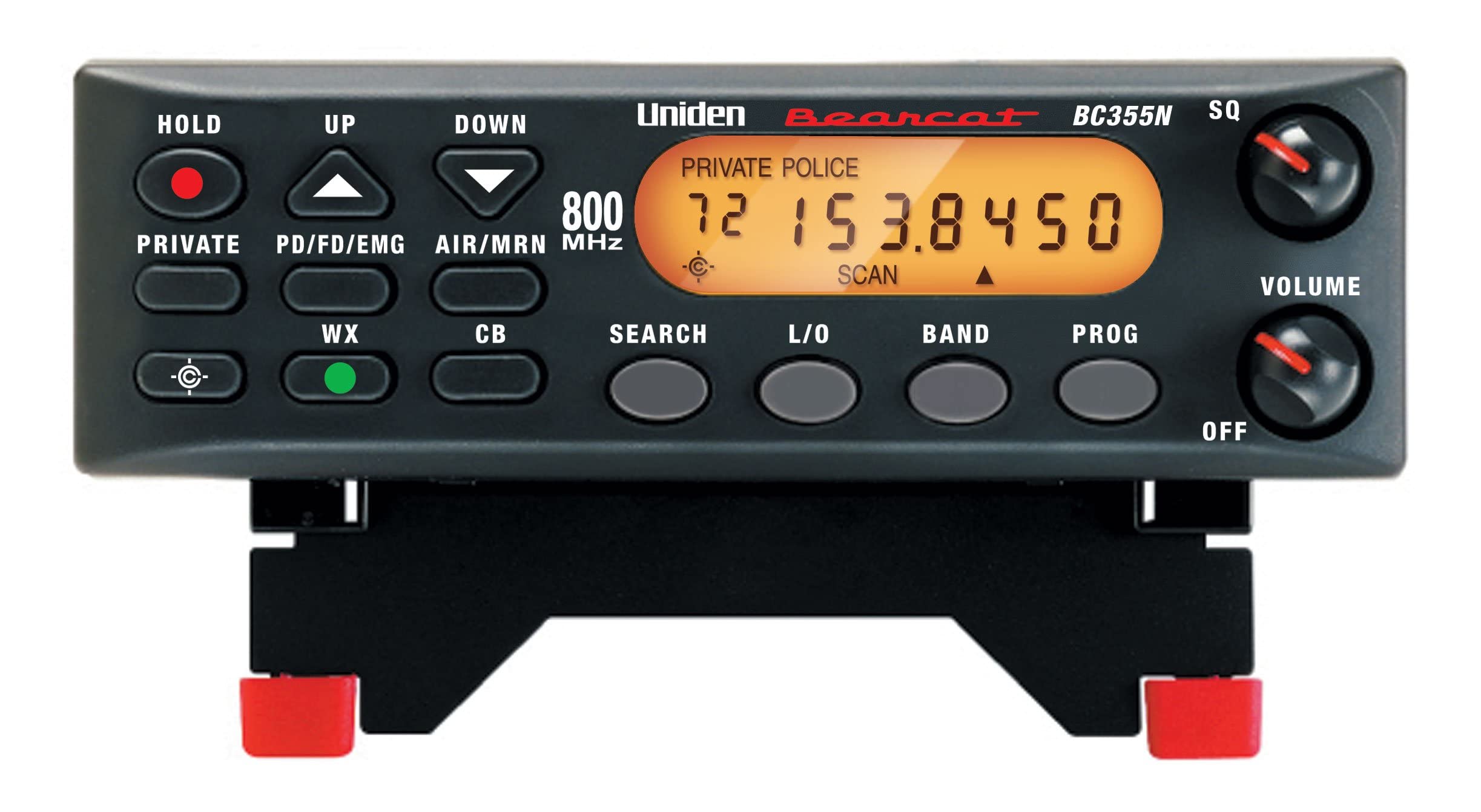 Uniden BC355N Scanner - 300 Channels, Emergency Alerts -5