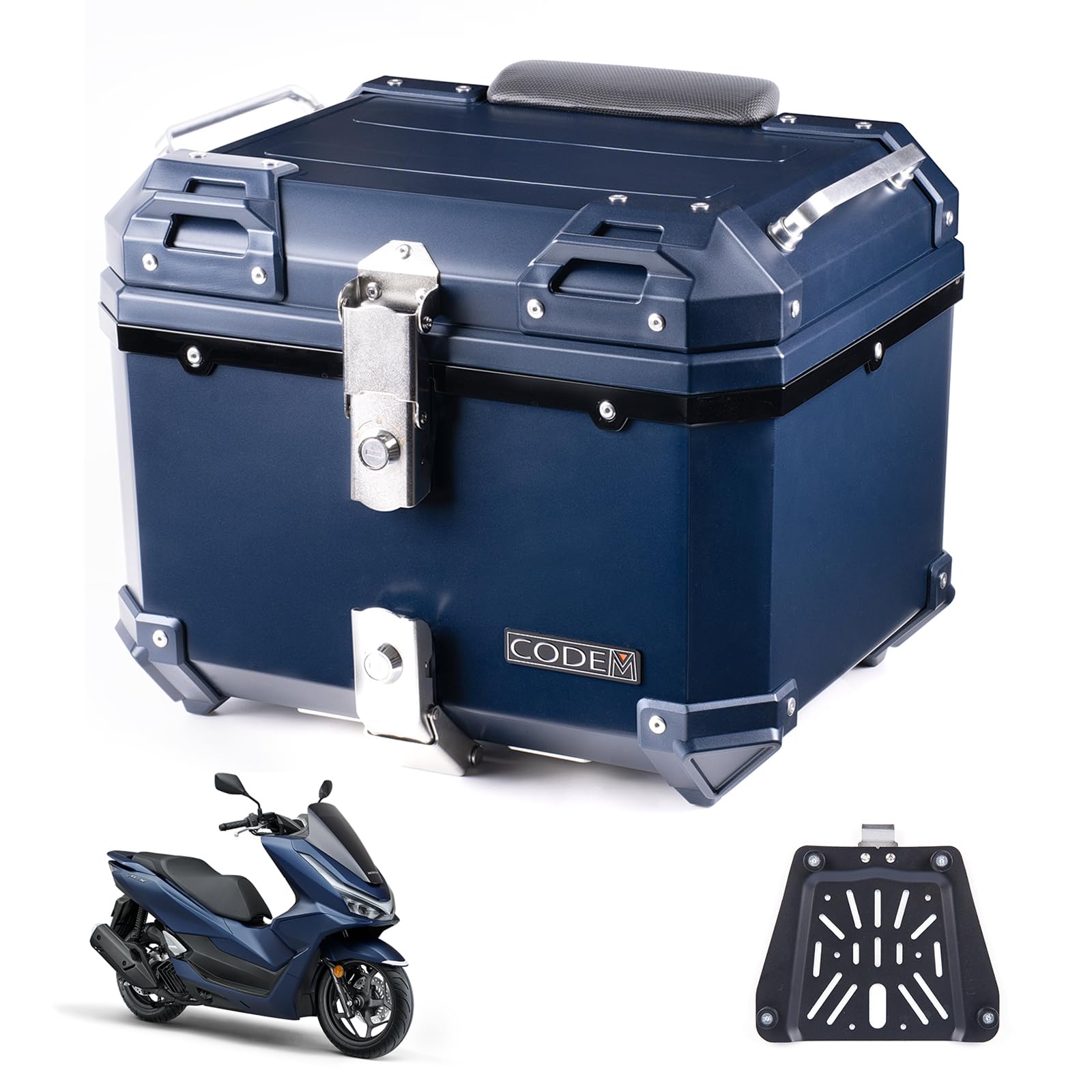 OP-1 combo pack 専用ケース付き 1-9407-22 ヒンジ付角型ケース（帯電防止） 68×39×15mm 1箱（50