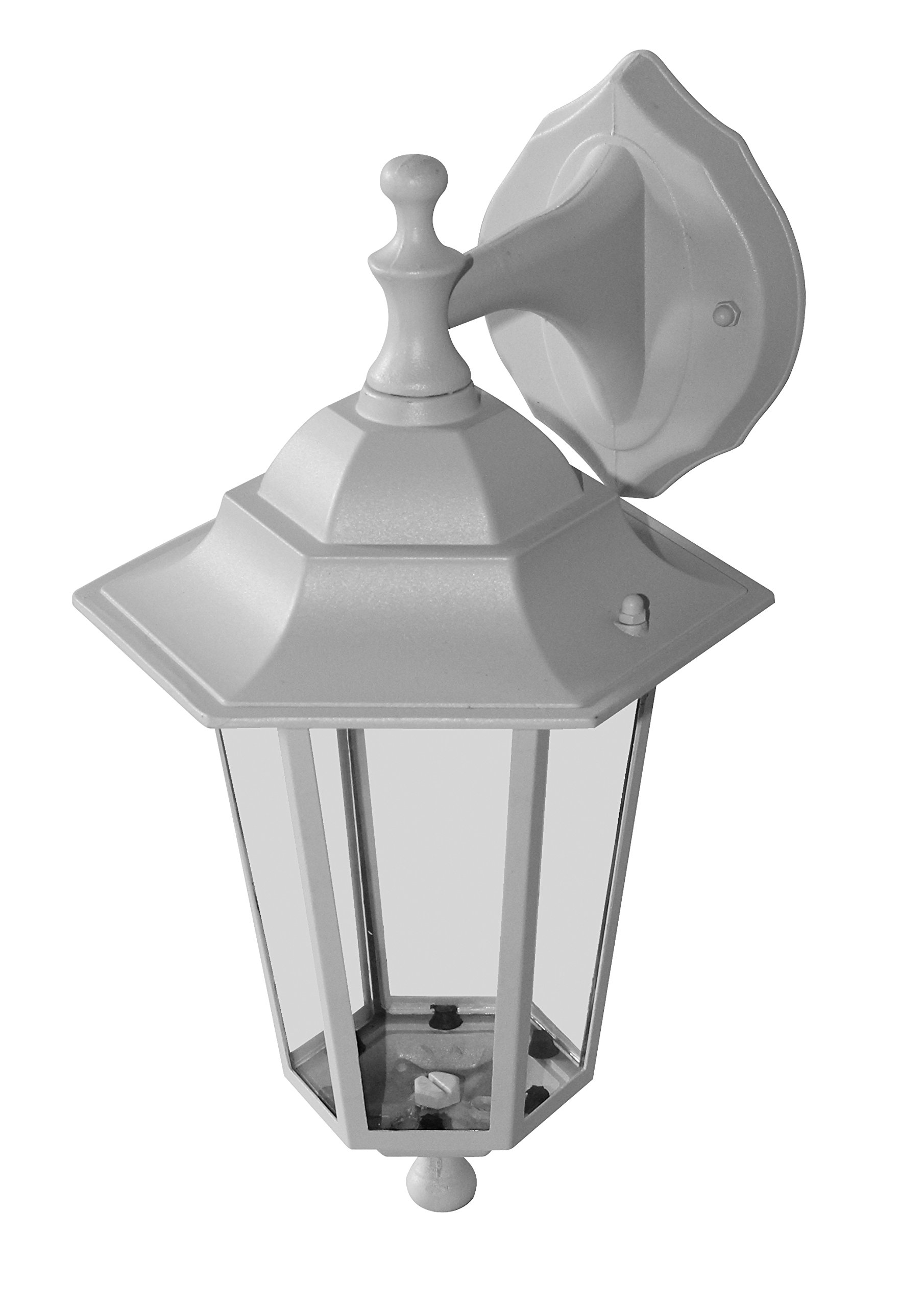 Applique Da Esterno First Choice Lighting 20968 - Stile Tradizionale, Nero E Oro Spazzolato, IP44, Nuova - Foto 4