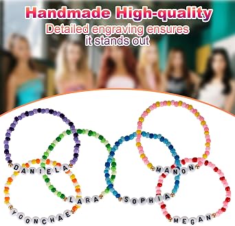 for Katseye Merch Bracelet Fans - Friendship Jewelry Gift Set 6 Pack | Birthday Gift, Concert Accessories, Cosplay Goods for Katseye