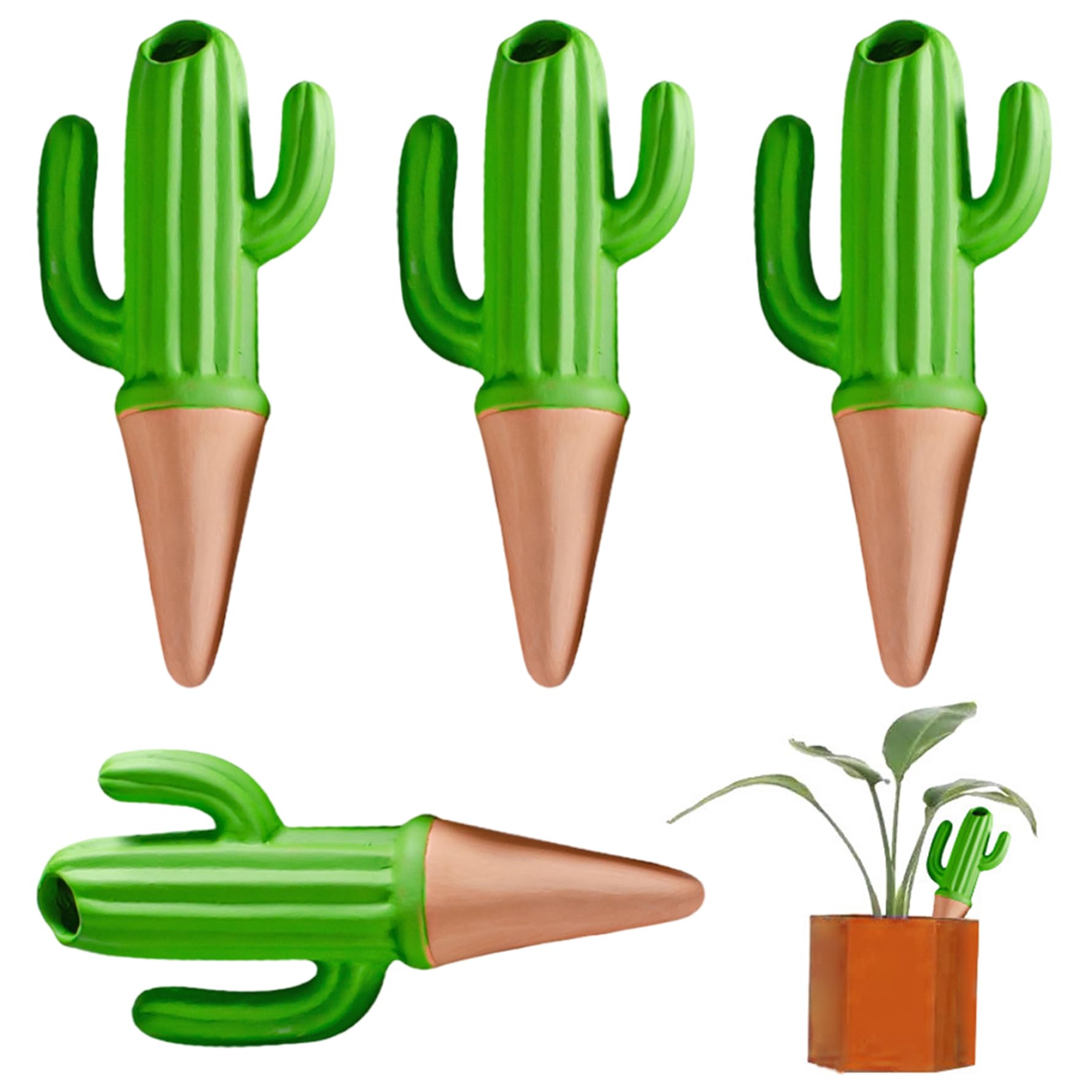 Pointes d'arrosage en terre cuite automatique pour plante en pot intérieur