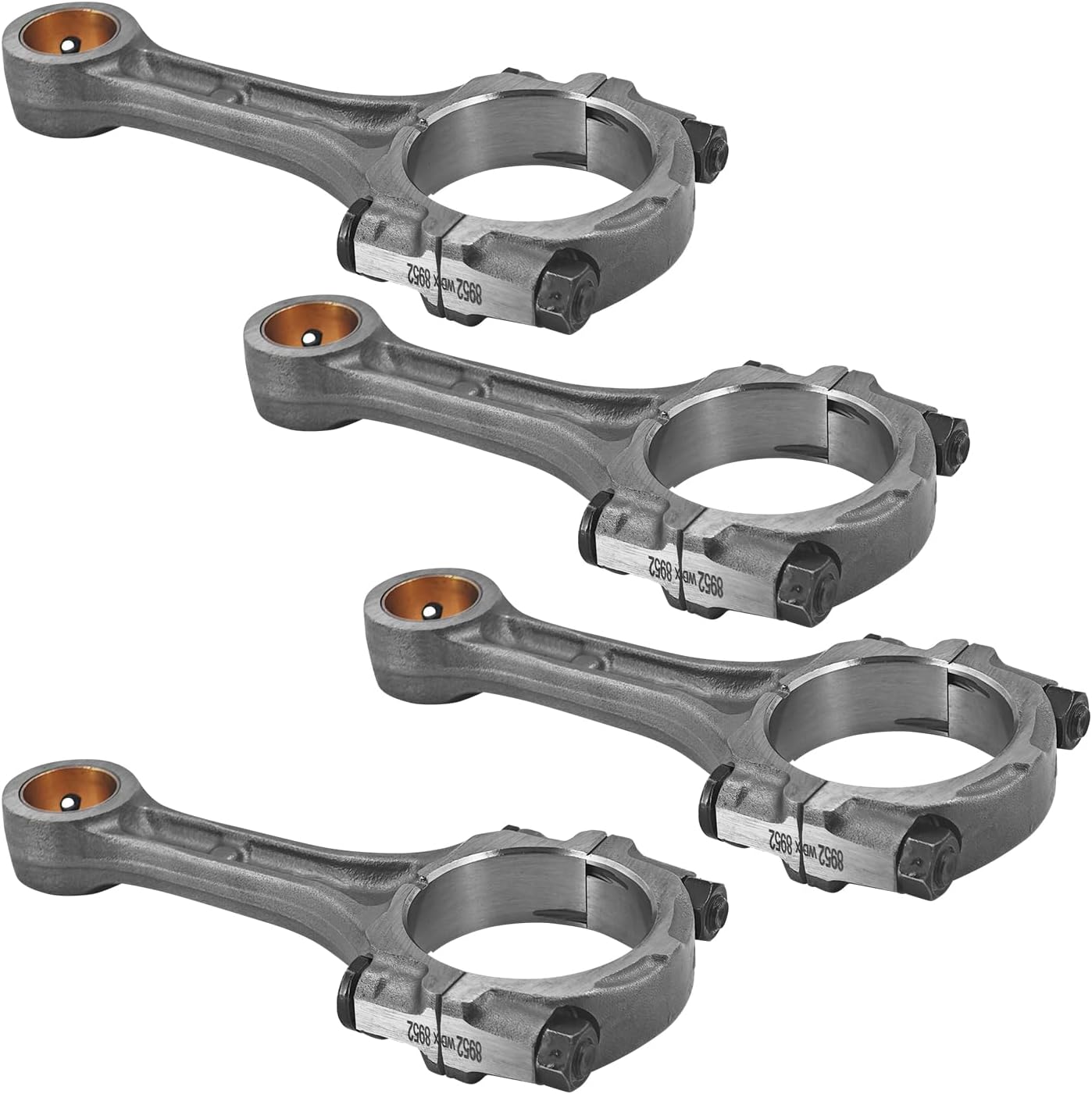 4 PCS 12100AA310 Connecting Rods Compatible with Subaru Legacy Outback Impreza Forester SVX GL XT (1985-2012) Replaces# 12100AA030 12100AA080 12100AA081 12100AA120 12100AA190 12100AA240