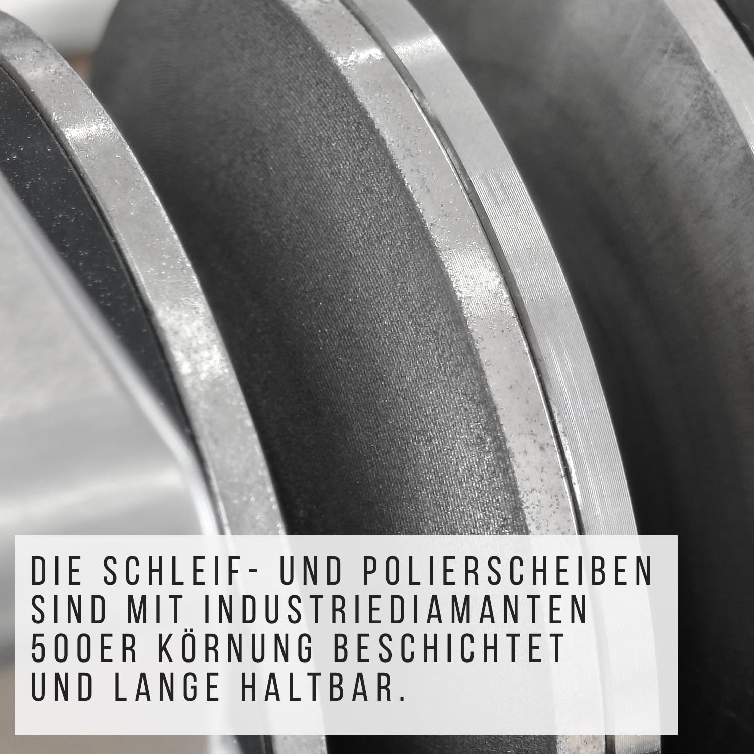 Diamant Messerschärfer Edelstahl & Olivenholz - Handveredelt - Nass & Trocken Schliff -  Diamantscheiben austauschbar - Profi Messerschleifer für Küchen, Wellenschliff, Keramik & Damastmesser