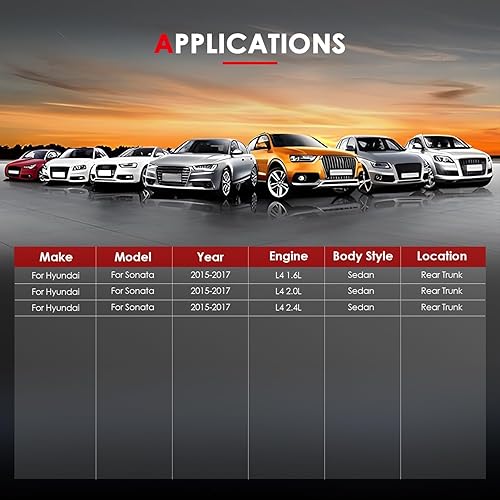 Miniatura 59 de CCIYU Front Left Driver Side Door Lock Actuator Compatible For Hyundai Sonata 2011 12 13 14 2015 Front Left LH Driver Side Door Lock Latch Actuator